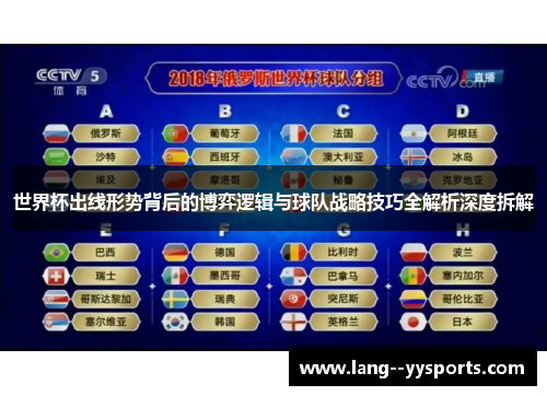 世界杯出线形势背后的博弈逻辑与球队战略技巧全解析深度拆解